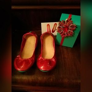 Tieks Red Diamond Size 9 NO LOWBALL OFFERS PLEASE